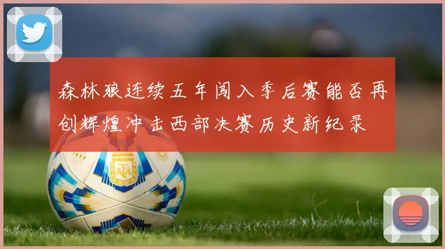 森林狼连续五年闯入季后赛能否再创辉煌冲击西部决赛历史新纪录